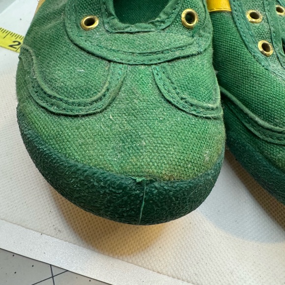 vintage 70s green, Yellow JOX kids' SNEAKERS vintage 6.5 in women’s - Picture 4 of 9